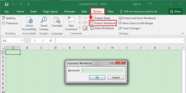 excel 2016 protected sheet password remover