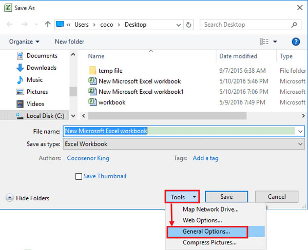 cracking excel 2016 password