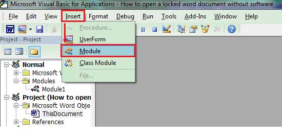 ms word 2007 password cracker