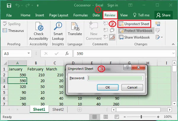 Unlock Excel Spreadsheet