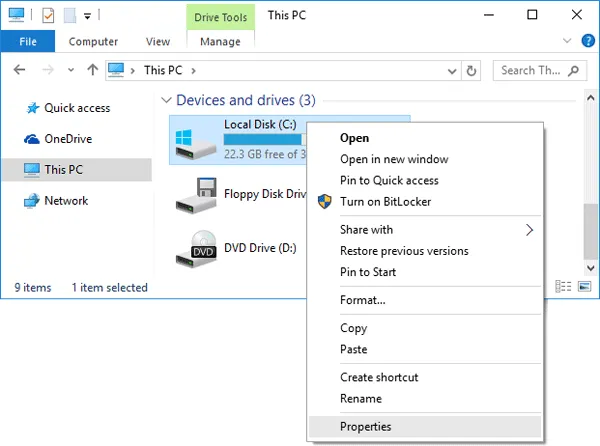 Delete $windows. bt Folder using Disk Cleanup