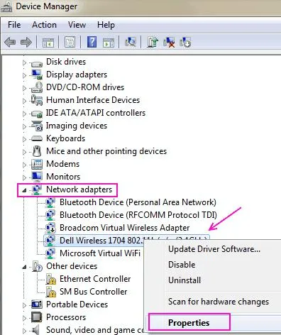 open device manager