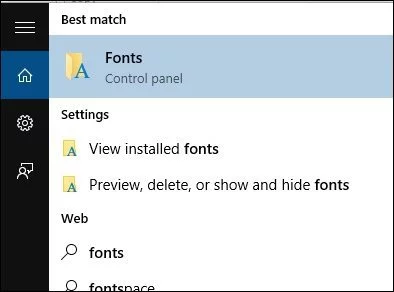 Font file