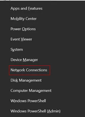 network connection