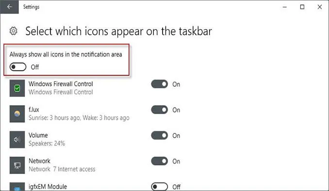 remove app icon from taskbar